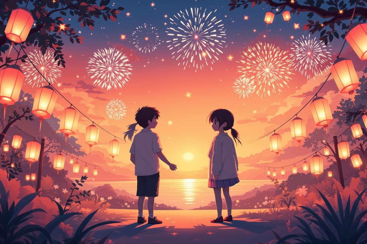 ai入口 - 《邻家青梅》第5集：夏日祭的约定